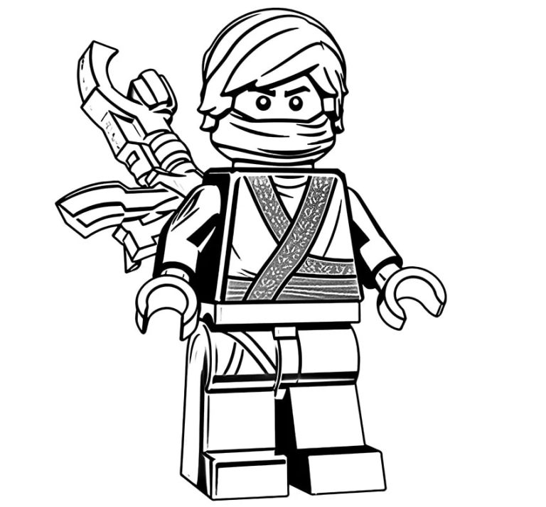 Ninjago Boyama Sayfalar Cretsiz Ninjago Detayl Ve Basit